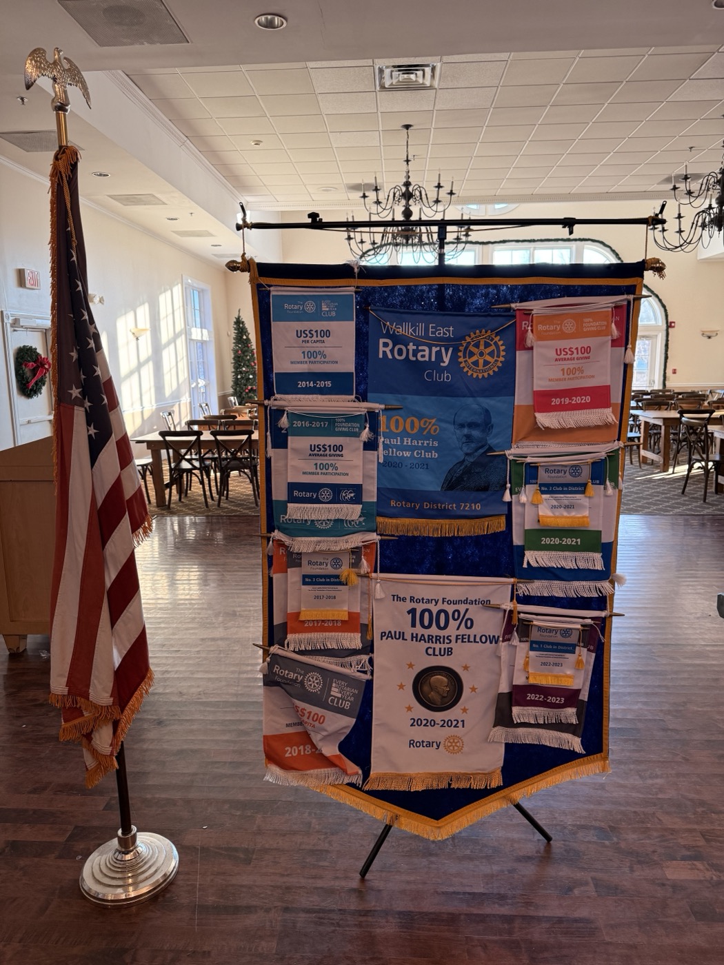 Rotary Achievement Banner